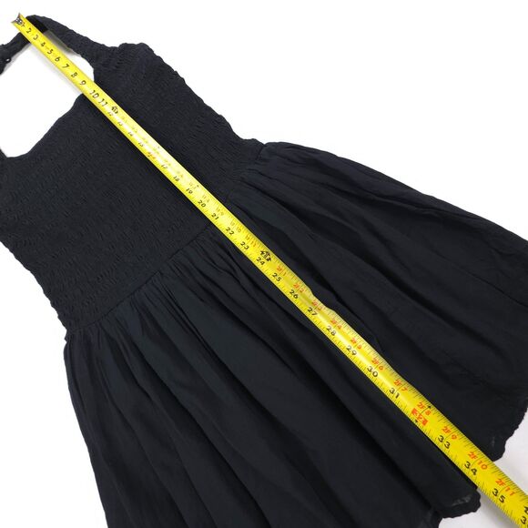 NEW Abercrombie Drop Waist Smocked Mini Dress Coquette Lolita 90s Y2k Soft Girl - Picture 4 of 7